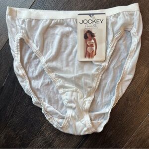 Vintage Jockey Classic Silks White Panties Deadstock size 7 large